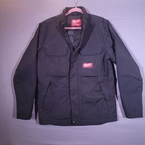 Milwaukee FREEFLEX Work Jacket Small Black Insulated Utility Coat
